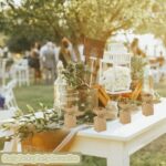 50PCS Portable Kraft Paper Candy Boxes, Sweet Wedding Favour Handbag Shape Party Gift Bags, Treat Packs Decor for Weddding Birthday Christmas, Brown, 6.5x3.5x13cm - Image 2