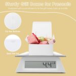 10pcs Gift Boxes Paper Gift Boxes with Lids for Gifts, Crafts, Cupcake Packaging Boxes Easy to Assemble Boxes 20 x 20 x 10 cm White - Image 4