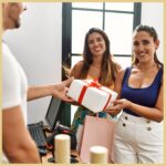 10pcs Gift Boxes Paper Gift Boxes with Lids for Gifts, Crafts, Cupcake Packaging Boxes Easy to Assemble Boxes 20 x 20 x 10 cm White - Image 8